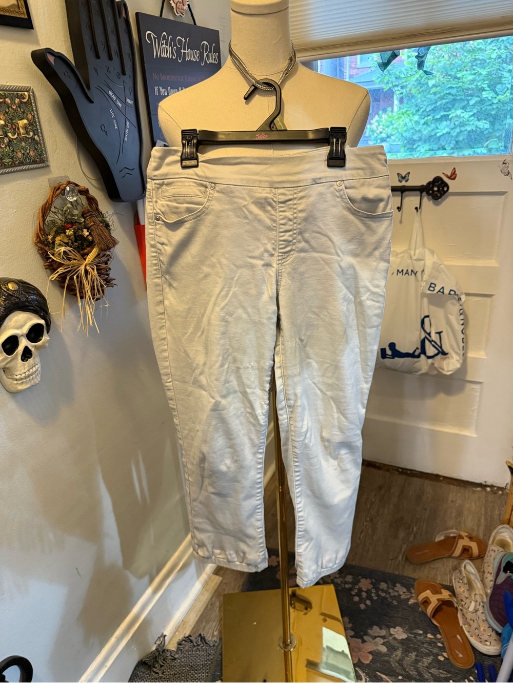 Westbound light beige High-Rise Casual Pants